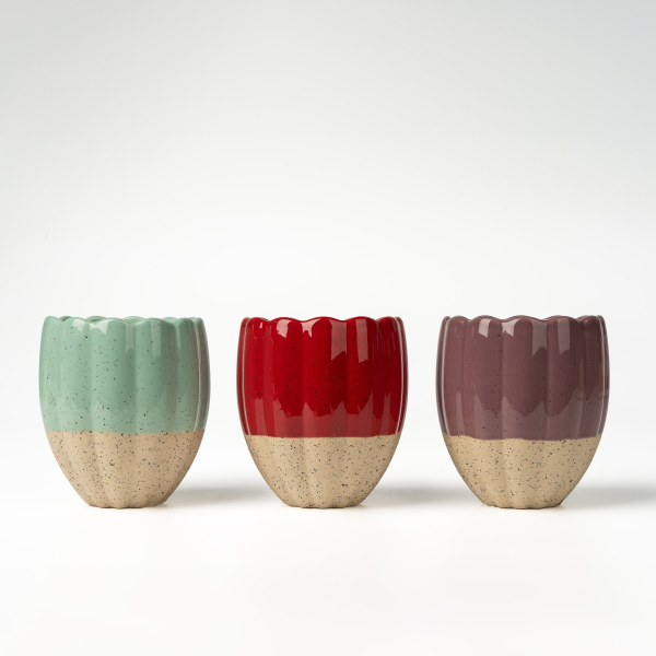 Portacandele in ceramica artigianale: unisci tradizione e design moderno, elevando l'arredamento della casa sostenibile