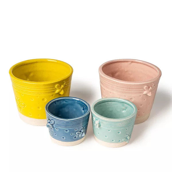 Portacandele in ceramica di cera d'api Portacandele in ceramica di cera d'api