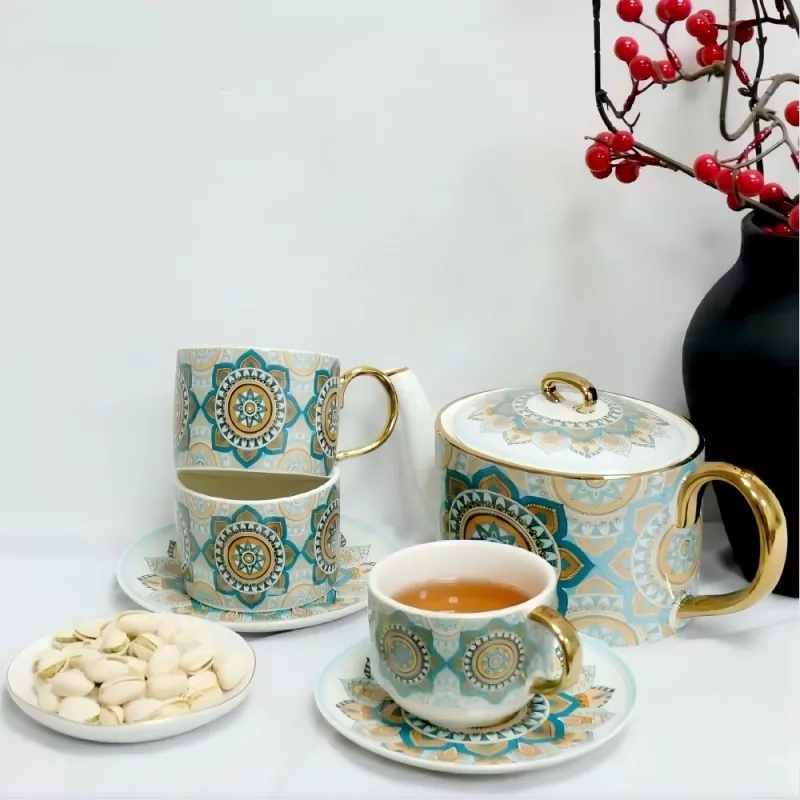 Articoli da caffè in stile bohémien