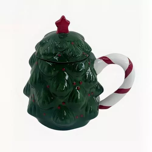 Regalo di tazza in ceramica di Natale