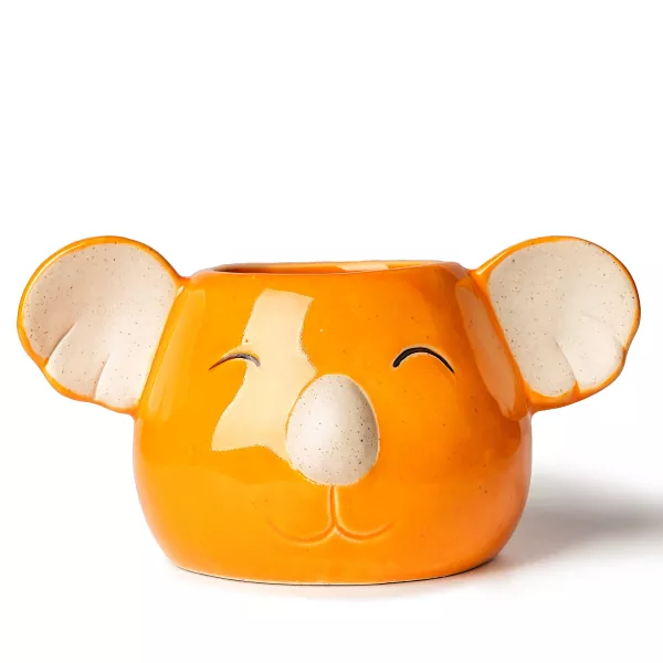 Portacandele in ceramica a forma di Koala
