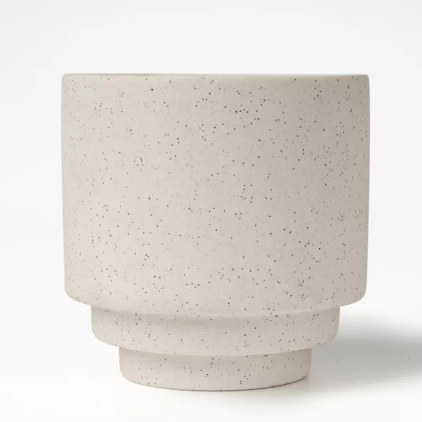 Portacandele in ceramica smaltata fantasia