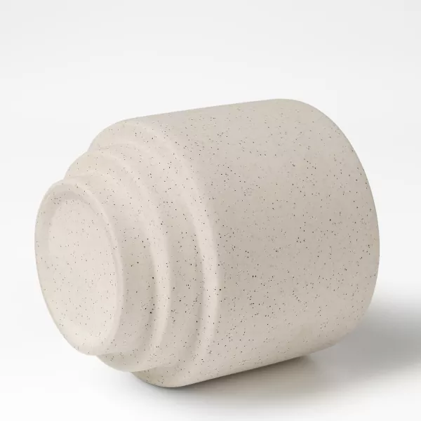 Portacandele in ceramica smaltata fantasia