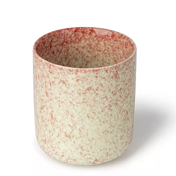 Candele in ceramica serie Tricolore